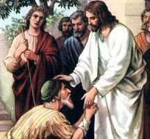 Jesus cura leprosos